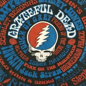 Grateful Dead Song Names Licensed SYF Band Merch